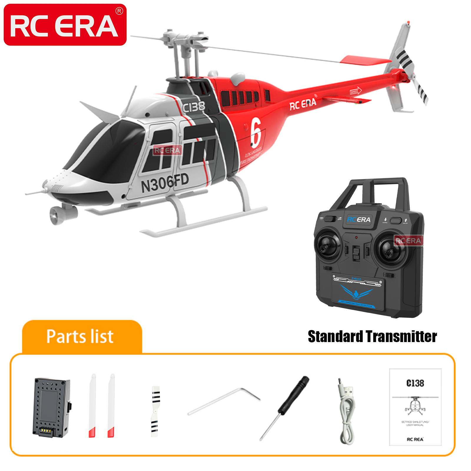 RC ERA C138 BELL 206 Jet Range – Rc Hobby Jet recenzja i cena